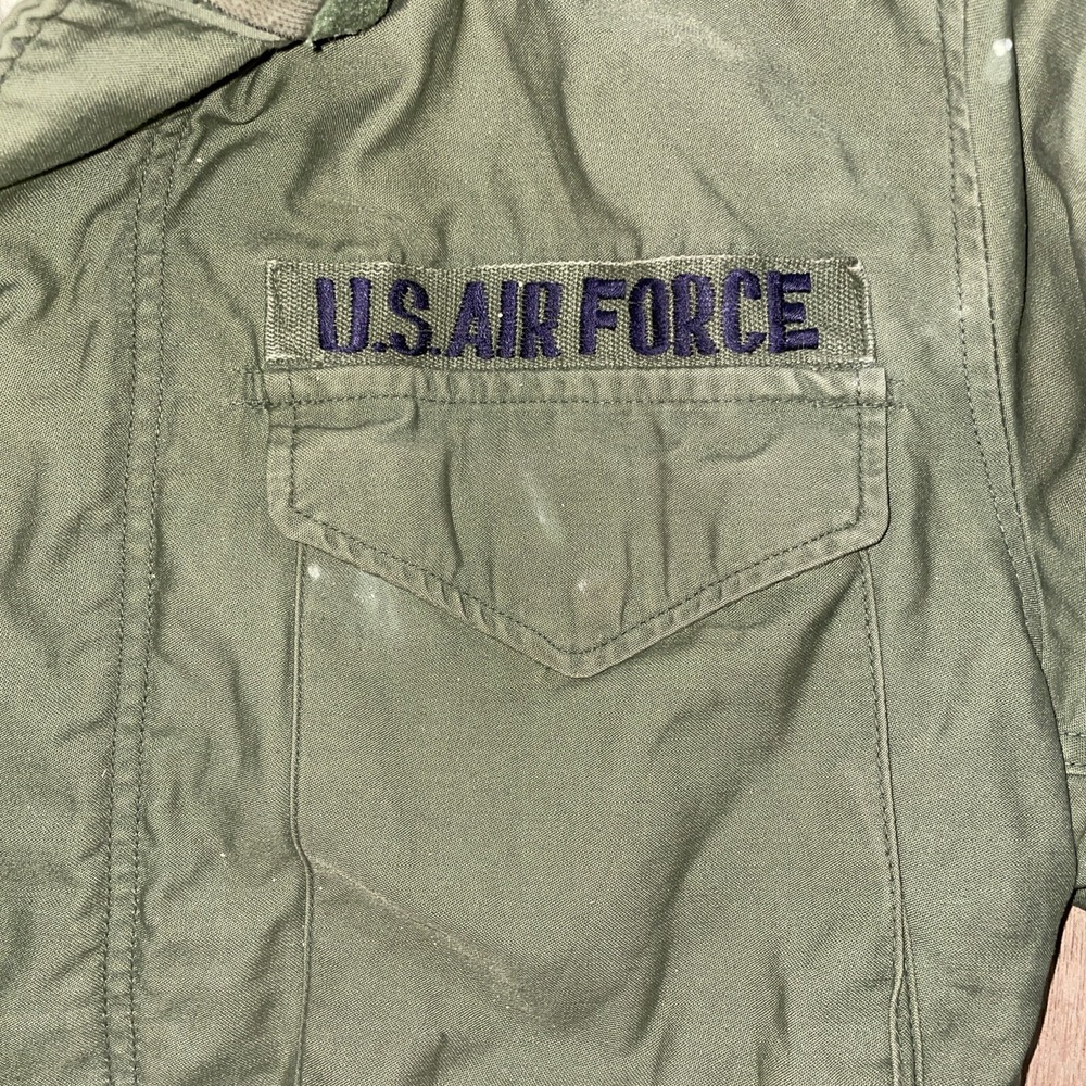 Vintage Air‎ Force Cold Weather Military Field Coat Small Short Alpha Industries